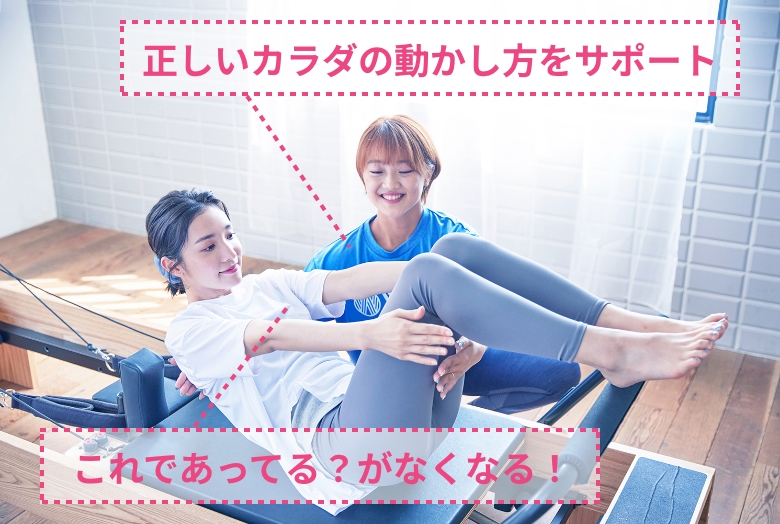 正しいカラダの動かし方をサポート これであってる？がなくなる！