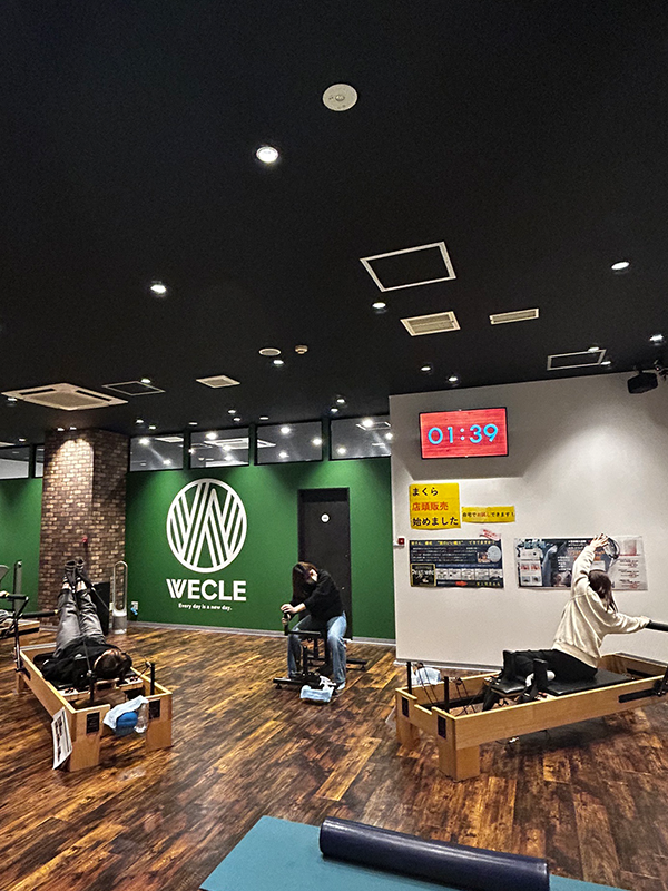 相模大野店｜マシンピラティス専門店WECLE（ウィークル）店内（スタジオ）写真